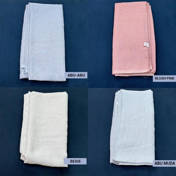 Kerudung Segiempat Hijab Paris Polos By Firda Fashion Diskon-Sr0126C