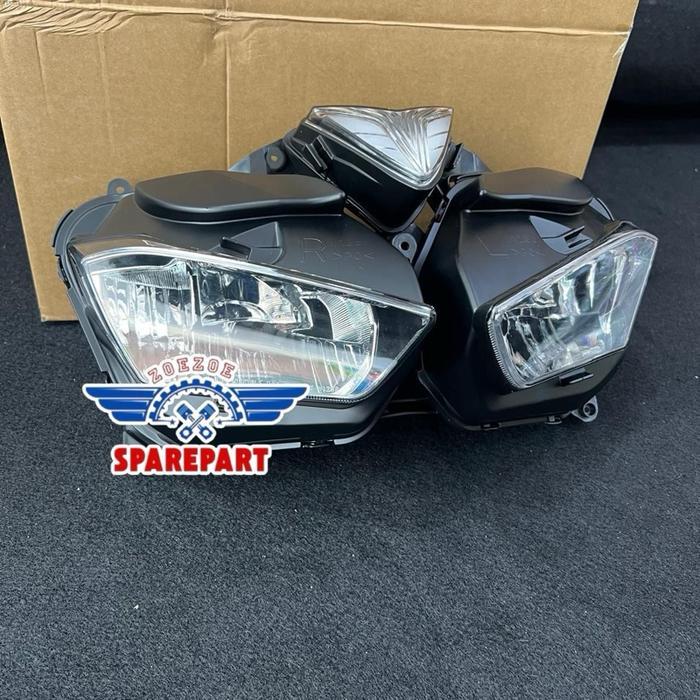 Lampu Depan R25 Komplit Headlamp R25 Reflektor R25 Komplit Headlight Lampu Depan R25 Komplit
