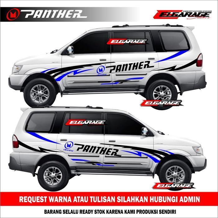 Stiker Mobil Panther Stiker List Body Samping Mobil Isuzu Panther Stiker Mobil Panther Terbaru Ptr4