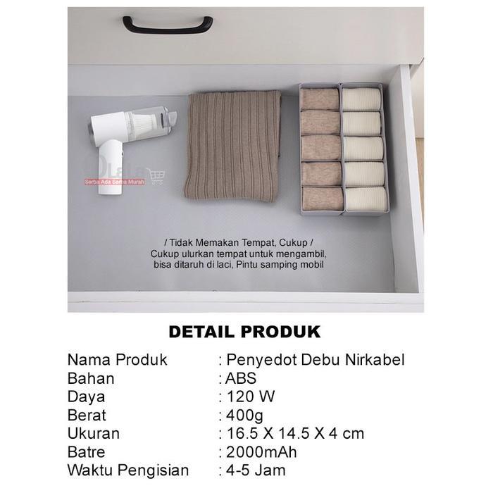 TERLARIS ALAT VACUM CLEANER / PENYEDOT DEBU Vacuum WIRELESS OLL-1030 Tanpa Kabel SALE