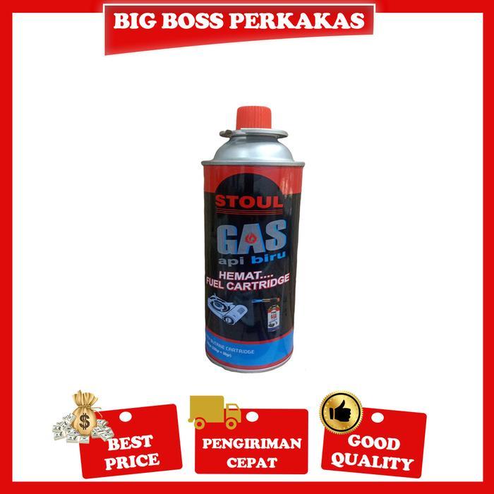 Stoul Refill Gas kaleng /Tabung Gas Kaleng Portable + Isi Refill Penuh