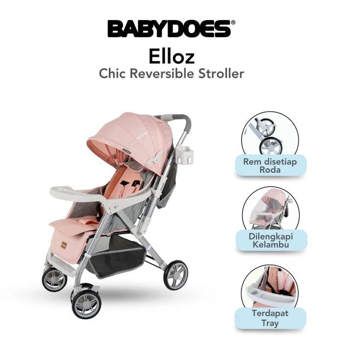 Kereta Bayi Babydoes Elloz Harga Pabrik Kursi Roda Stroller Dorong Cabin