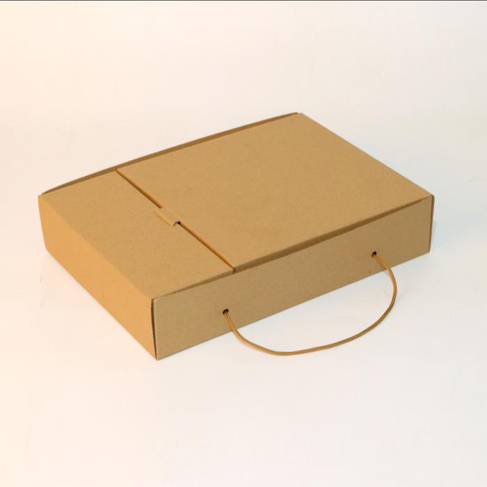 (10 PCS) Box Catering 22x22x6.5 CM Sekat Dus Nasi Sekat Kuncian Samping Kardus Corrugated Sekat