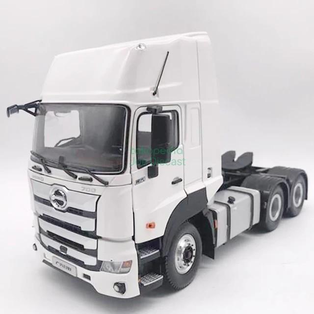 TEREMURAHTERLARIS READY SILAHKAN DIORDER DIECAST TRUCK HINO 700 6X4 SCALA 1:24