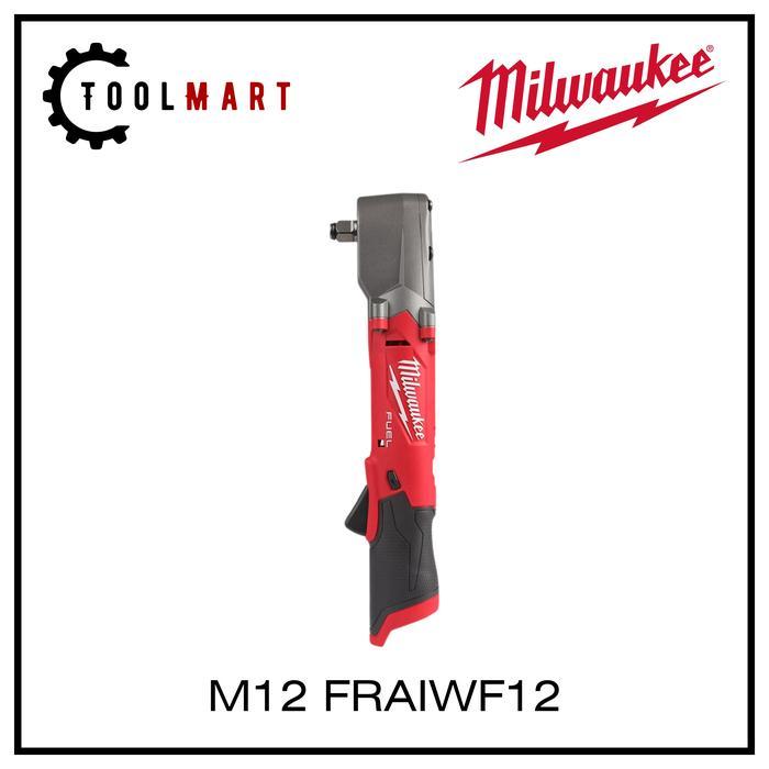 Cordless Right Angle Impact Wrench 1/2 inch Milwaukee M12 FRAIWF12-0 FUEL