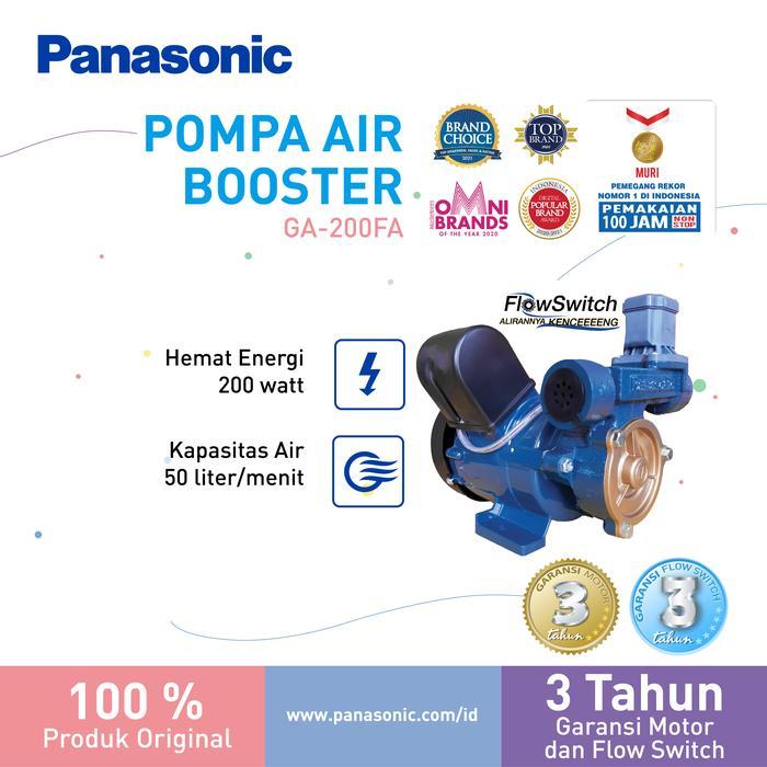 Panasonic GA-200FA - Pompa Pendorong / Booster Pump