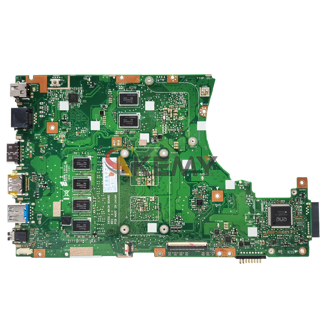 X455LD Laptop Motherboard For ASUS X455LD W491L X455LB K455L X455LJ X455L W419L X455LF X455LNB