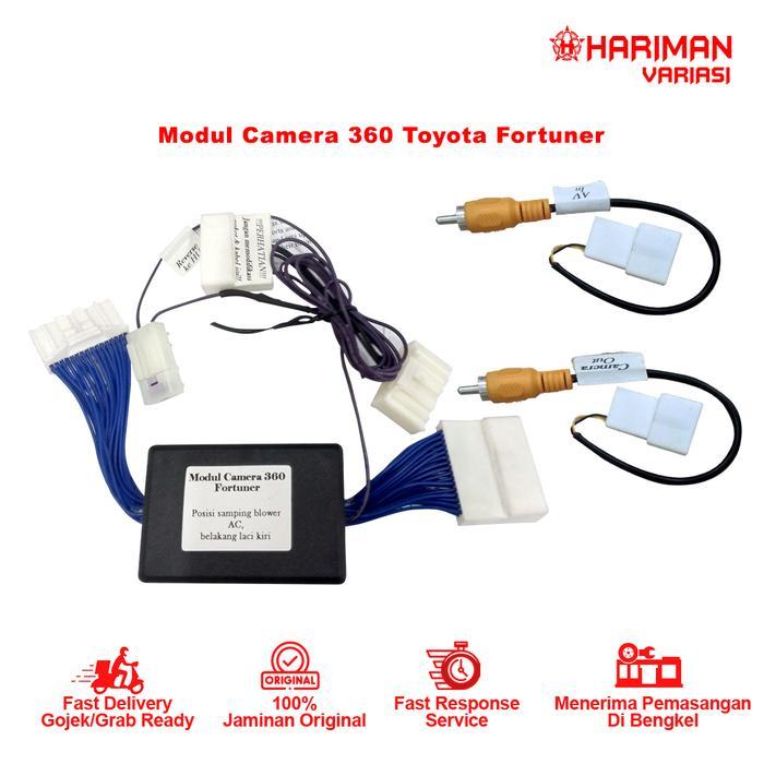 Modul Camera 360 Bawaan Toyota Fortuner