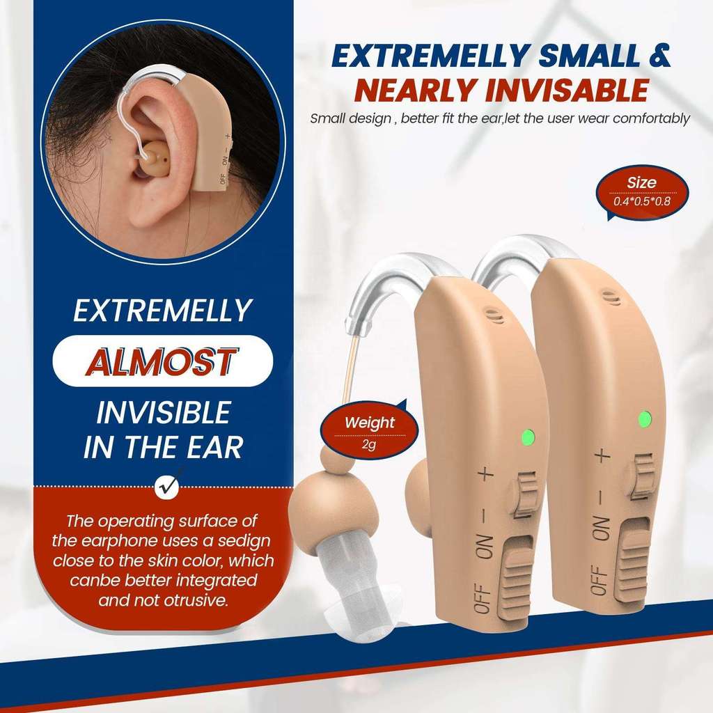 Newest Rechargeable Hearing Aid Mini Adjustable Tone 2026 new cheap Best Sound Amplifier Portable