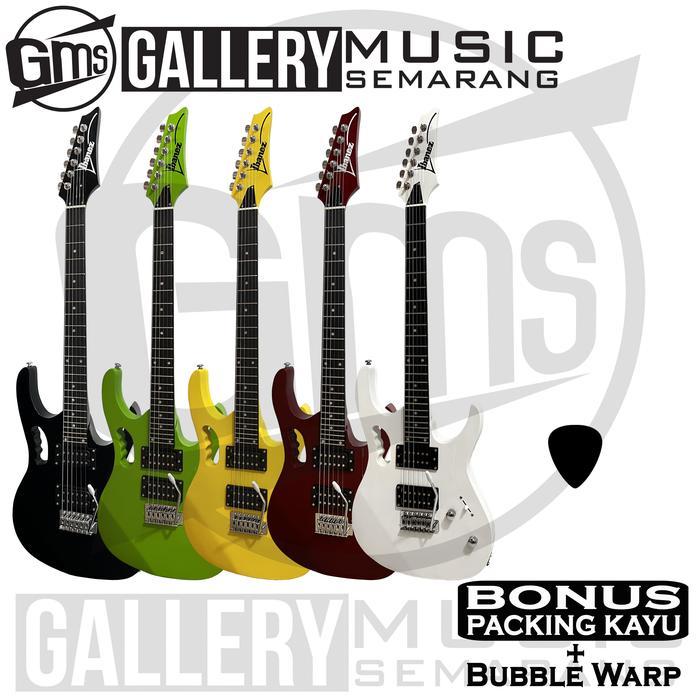 Gitar Elektrik Ibanez Jem Gitar Listrik Ibanez Jem (TT) - PAKET A, Hitam