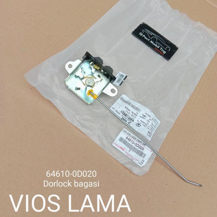 Door Lock Doorlock Bagasi Pintu Belakang Vios Old 64610-0D020 ORIGINAL newss