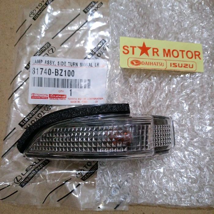 Sen spion calya kiri,lampu sen spion sigra kiri original.