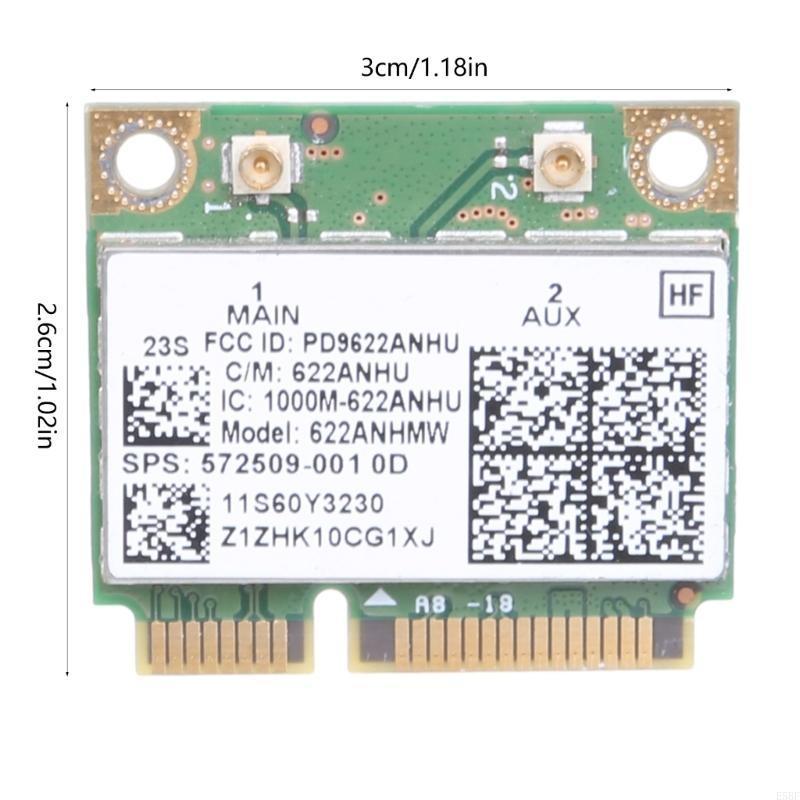 E5BF 6200 622ANHMW Networking Card 300Mbps 2.4/5Ghz for Thinkpad T410 T410i T510