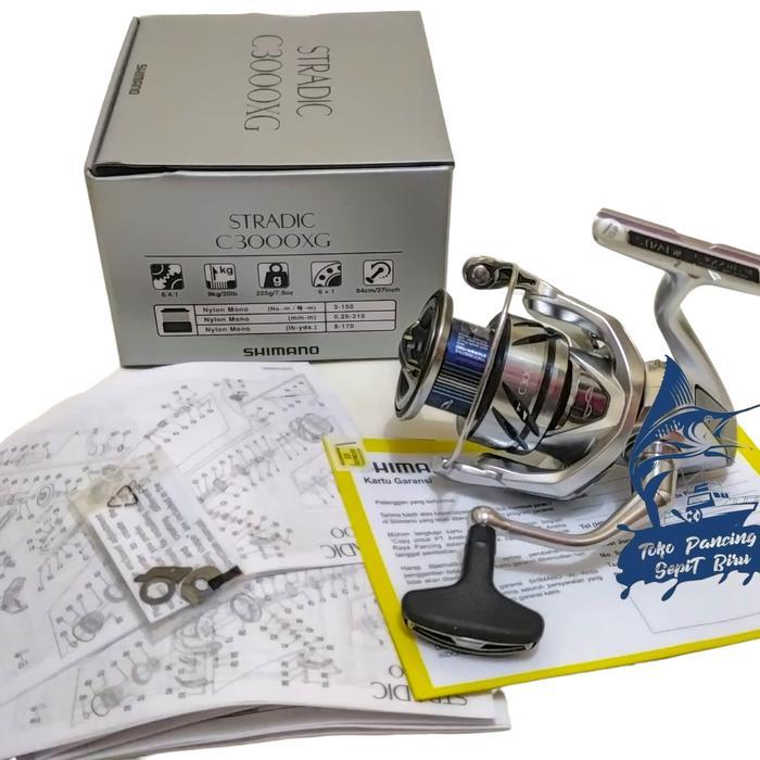 Reel Shimano Stradic Fm C3000Xg New 2023 Power Handle Reel Pancing