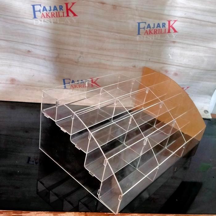 Akrilik Tempat bumbu 5susun