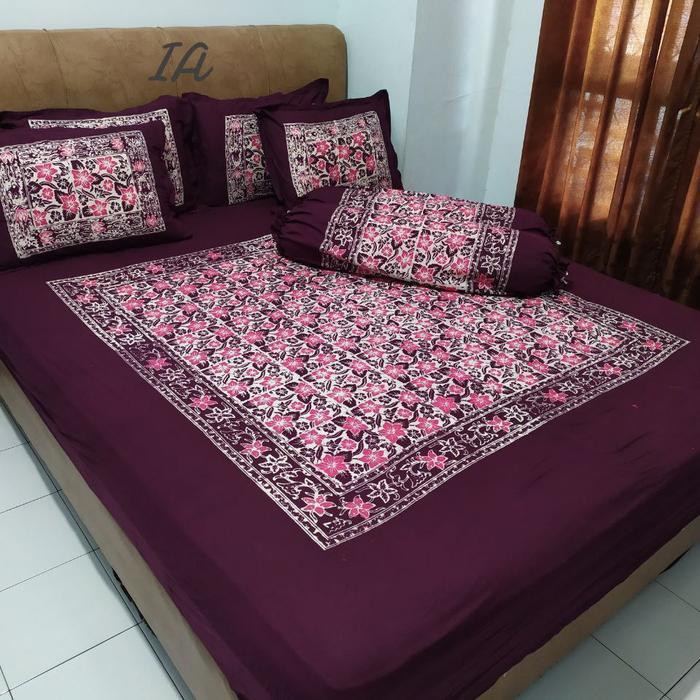 ASLI Sprei Batik Cap Pekalongan 180x200 Katun Halus READY STOCK