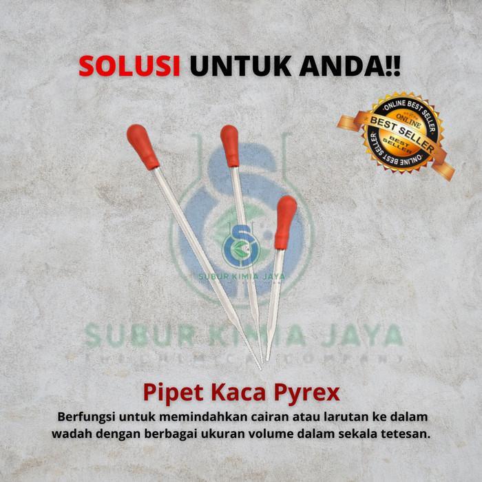"New" Pipet Kaca Pyrex / Pyrek 20 cm