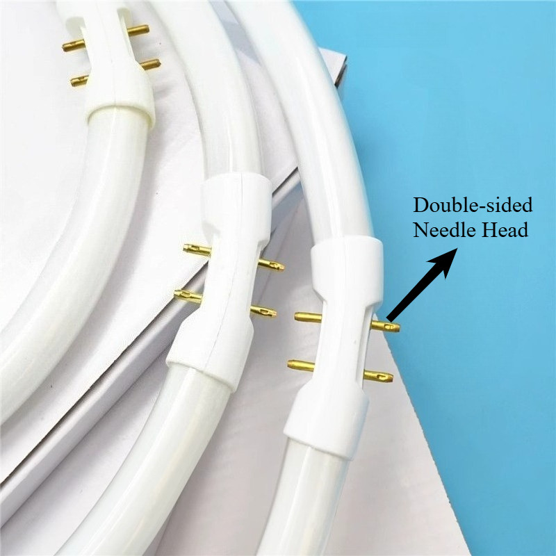 T5 Circular 4-Pin Tri-Color Tube IEC Standard 22W/40W/60W Fluorescent Ring Bulb 2 Pins Per Side