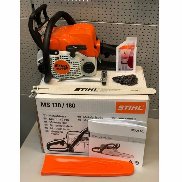 STIHL CHAINSAW KAYU MINI 14" 14 INCH MS-170 MS 170 GERGAJI MESIN KAYU
