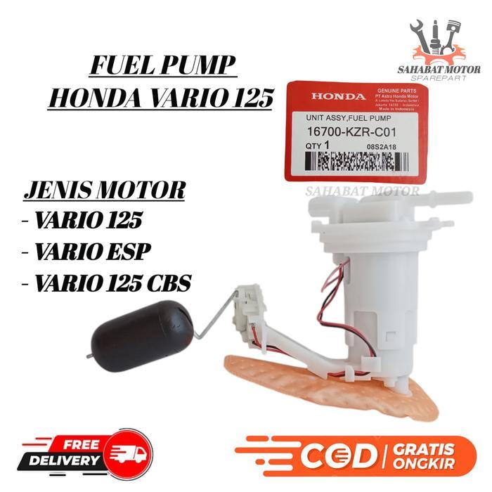 Fuel Pump Vario 125 Old Lama Esp Vario 125 Techno Cbs Fuelpump Pompa Bensin Set Injeksi KZR