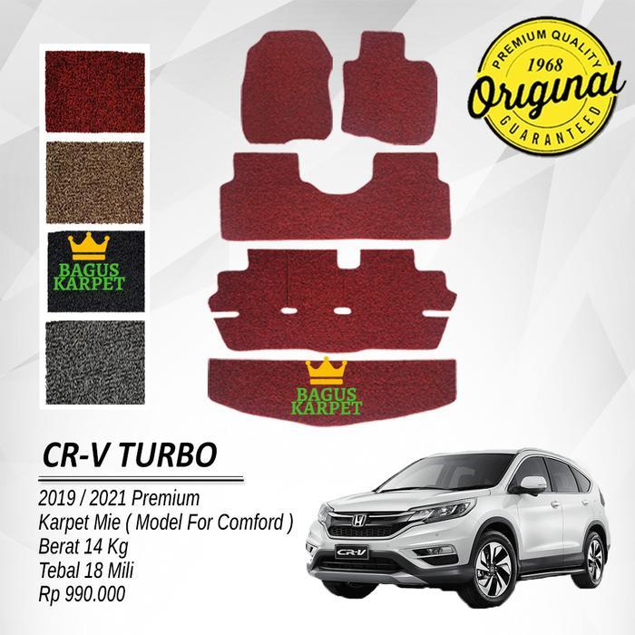 Promo Karpet Mobil Crv Turbo 2020/2021 Karpet Mie Bihun Model Comfort Coklat Neww
