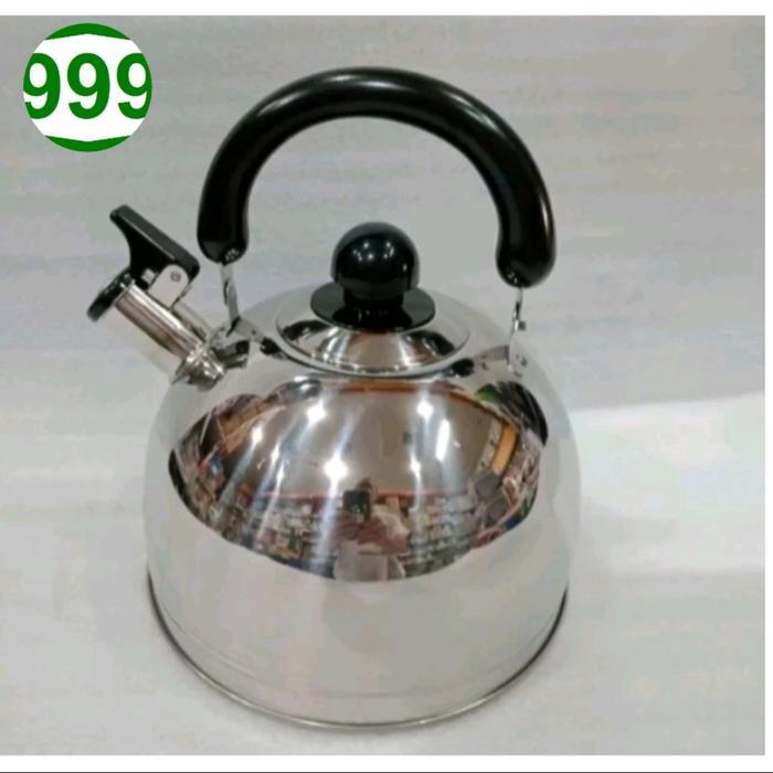 ORIGINAL Teko Wishtling - Yundai Teko Bunyi Teko Siul Stainless Steel