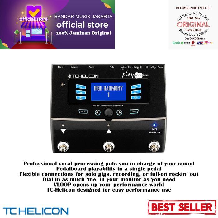TC Helicon Play Acoustic - Professional Vocal and Guitar Effect,BMJ