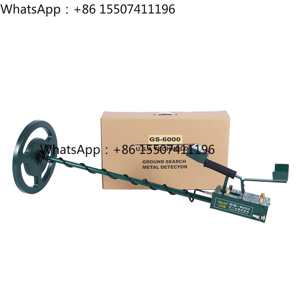 Bagusshop With Charger GS-6000 Professional Metal Detector Pinpointer Gold Treasure Finder Pinpointi