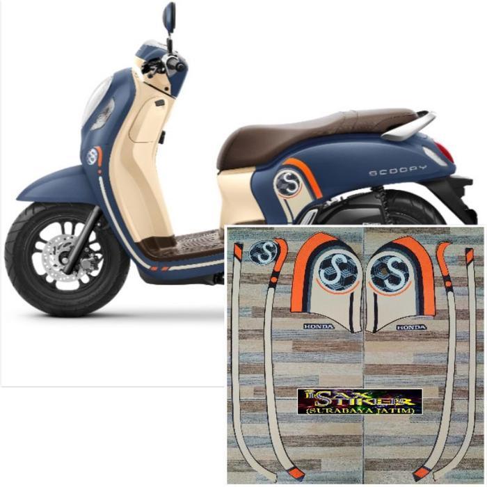 SALE striping original Honda Scoopy fashion tahun 2020 2021 TERMURAH