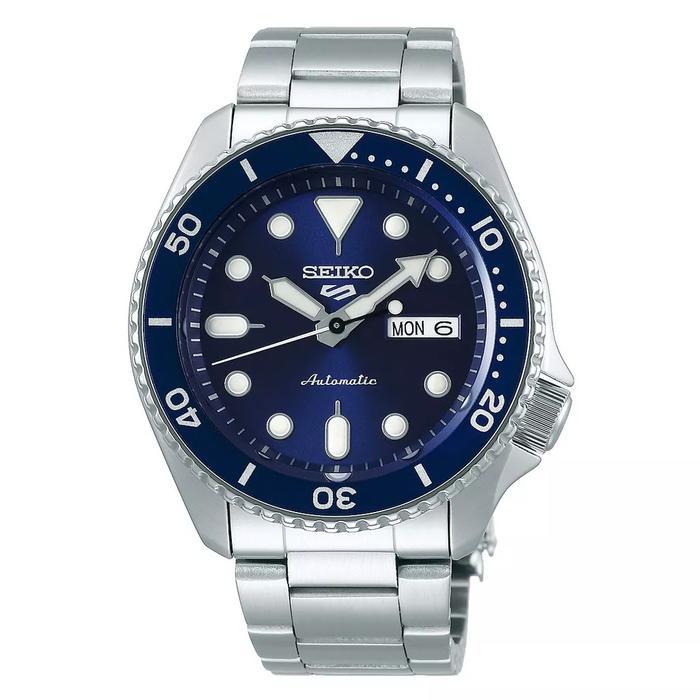 (Jual-1225) Seiko 5 Sport SRPD51K1 Automatic Blue Dial Stainless Steel Garansi 2 Tahun