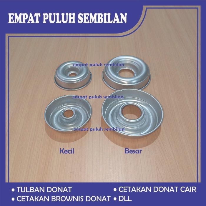 cetakan brownies donat - cetakan brownat bronis kukus - loyang tulban mini - cetakan donat cair