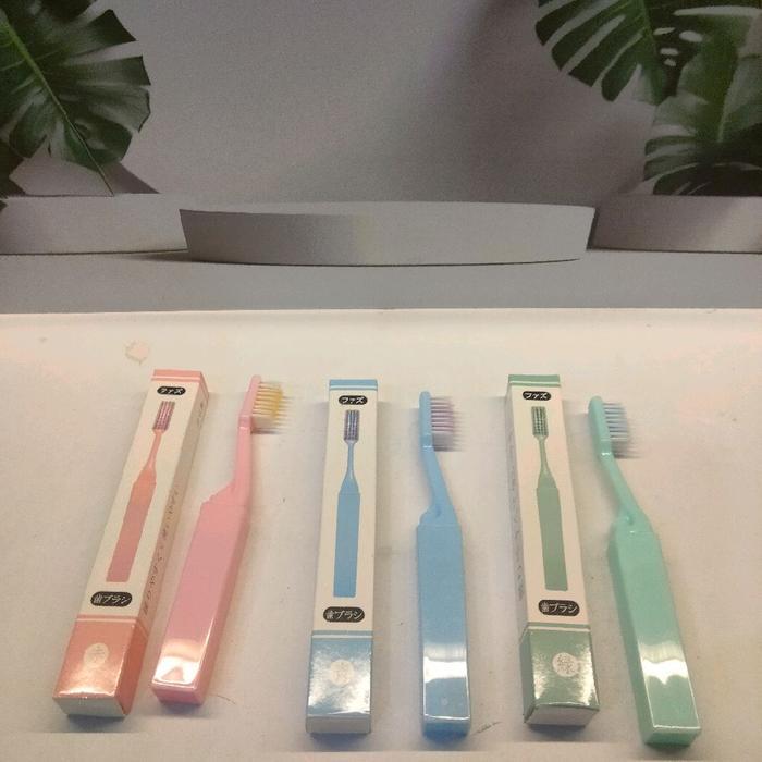 sikat gigi traveling hemat 1pack 3pcs mix warna