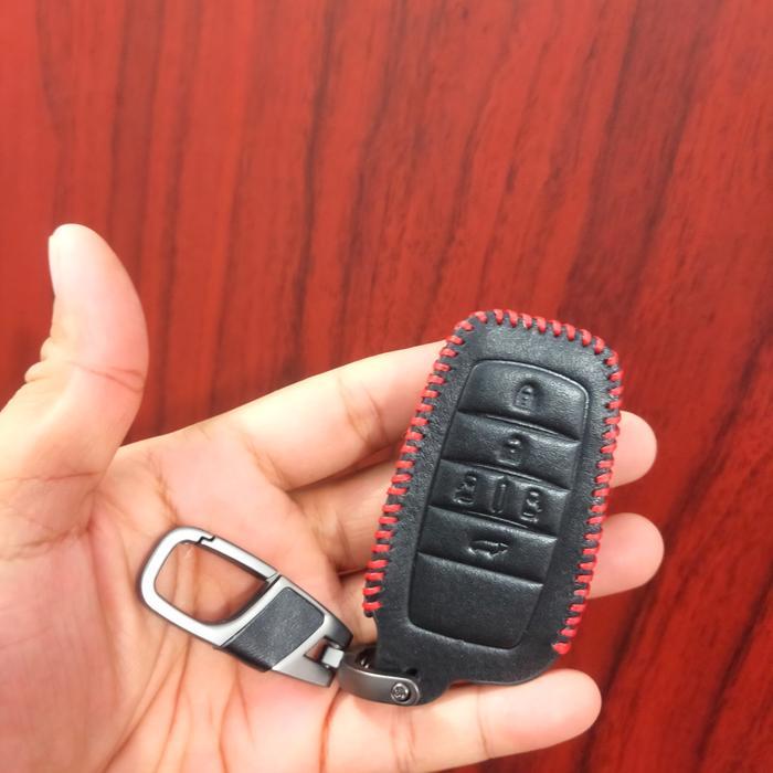 Sarung Kunci Remote Key Leather Cover Toyota Alphard Vellfire Lexus Lm