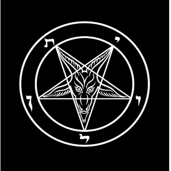 Bendera Baphomet - Lord of Darkness / Pentagram