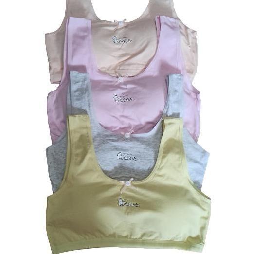 Bra Miniset Katun Busa Anak Perempuan Anak Cewek BH SPORT Pelajar Remaja PL