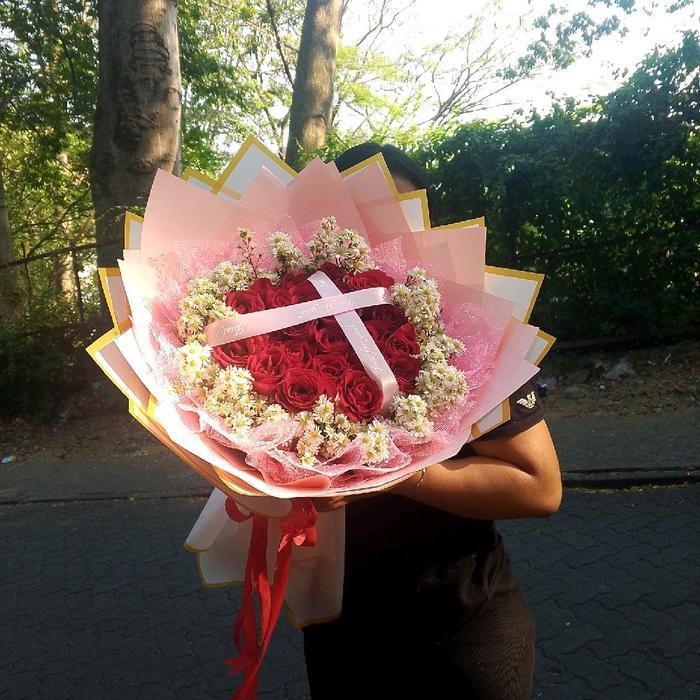 buket bunga asli / bouquet bunga asli semarang