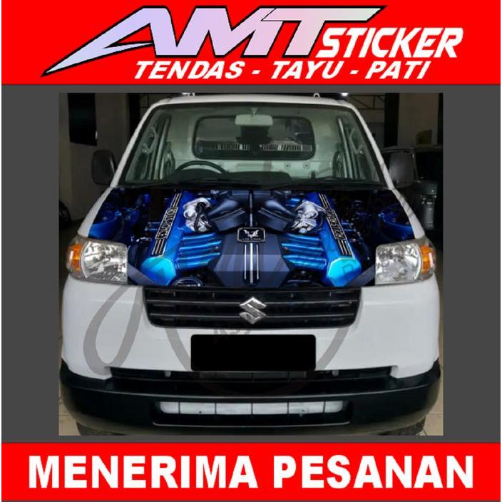 Stiker Decal Mobil Apv Kap Depan