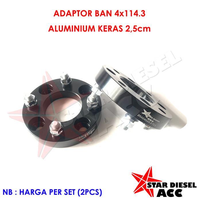 Adaptor Spacer Spicer Pcd 4X114.3 Adaptor Velg Adaptor Ganjalan Ban Pcd 4 X 114.3