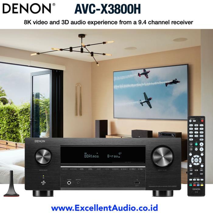 BISA SPK Denon AVC-X3800H AVCX3800 AVCX 3800 Dolby Atmos AV Receiver