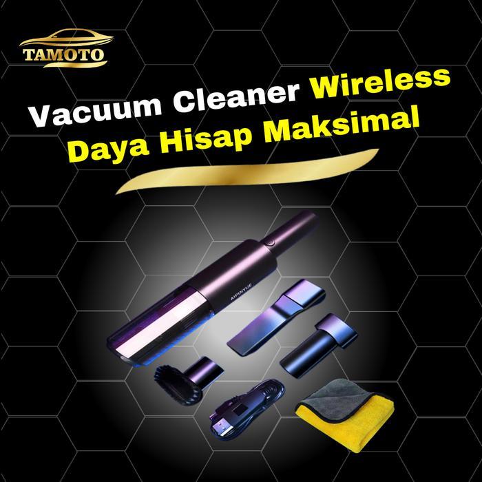 TERLARIS Vacuum Vacum Cleaner Penyedot Debu mobil portable mini / Penghisap debu Vakum wireless