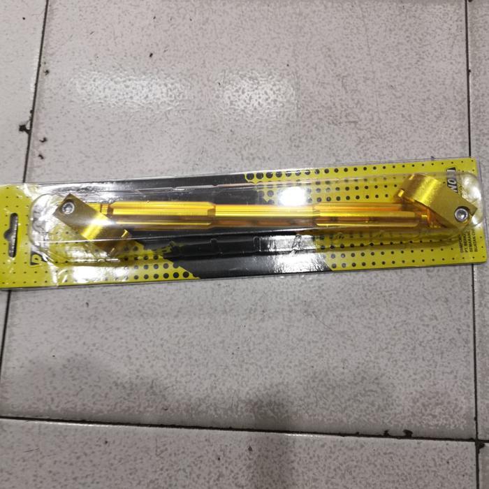 stabilizer stang aluminium tengah pcx 150 lokal warna gold