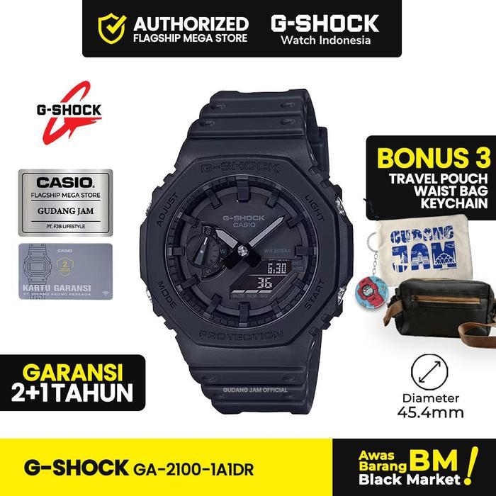 SIAPKIRIM GShock GA-2100-1A1DR GA-2100-1A GA-2100 GA2100 GA 2100 READY STOCK
