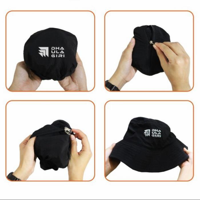 Topi Rimba Lipat Quickdry Ultralight Mhw Not Eiger Tnf Consina Rei Terbaru