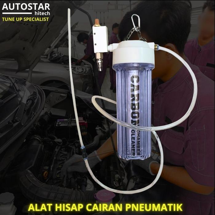 Termurah Alat Vacum Gurah Mesin Carbon Cleaner Sedot Cairan Oli Tune Up Angin