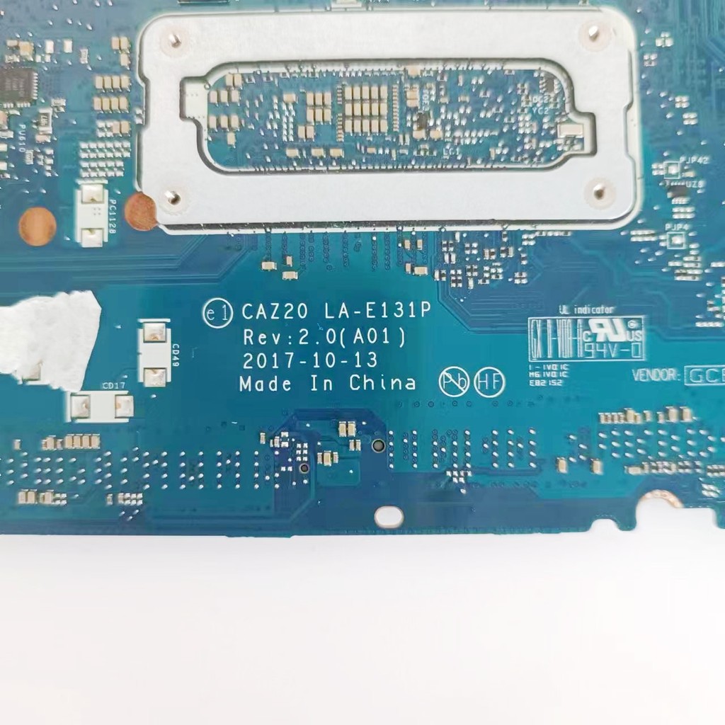 CAZ20 LA-E131P Mainboard For DELL Latitude 7480 E7480 Laptop Motherboard CPU: I5-7300U / I7-7600U
