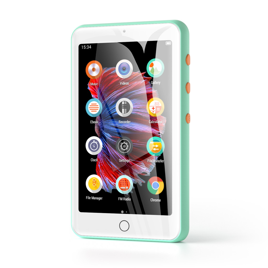 mp3 player bluetooth and wifi, MP3/MP4 music player with video, speakers, FM radio, eBooks, capacity