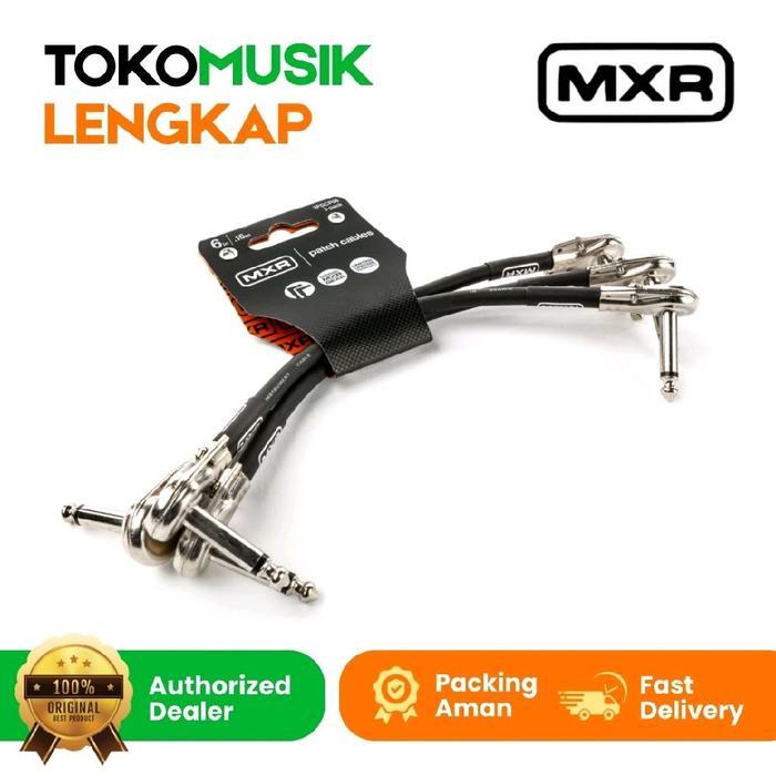 Promo Kabel Mxr 3Pdcp06 Patch Cables 3 Pack Cable Dunlop Kabel Paralel Effect Cable Jumper Mxr