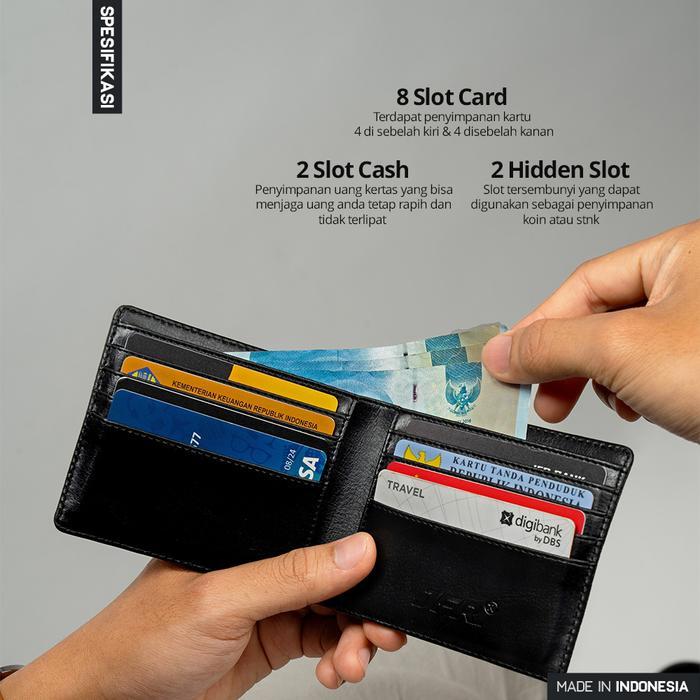 Eiger - Gara Wallet - Dompet Pria Bahan Kulit Premium J57