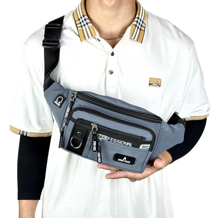 Eiger - Tas Selempang Terbaru Pria Wanita Tas Pinggang Waistbag Anti Air