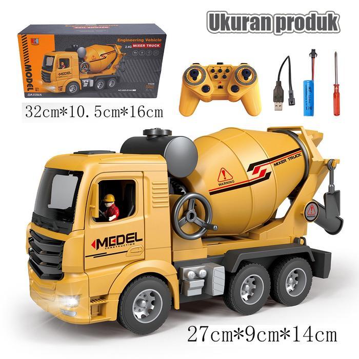 Super RC TRUCK REMOTE CONTROL TRUCK DUMP TRAILER CONTRUCTION TRUK PASIR